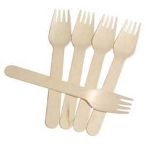 Birchwood Fork 14cm (Pack of 100)